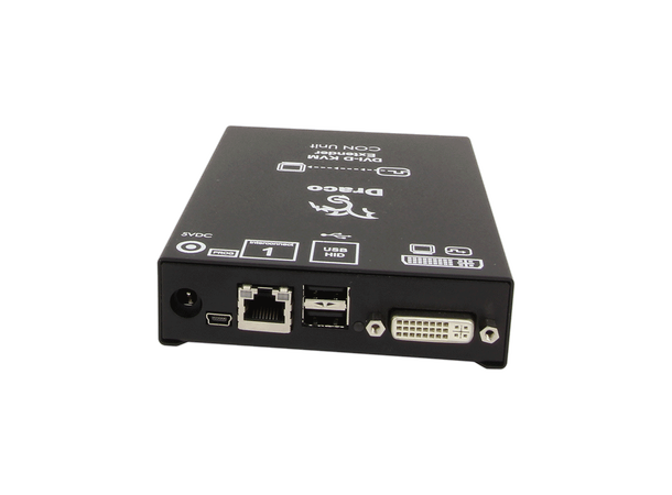 IHSE Draco Extender DVI USB-H Rx 1xTP Max 120 m 